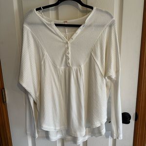 Free People long sleeve top